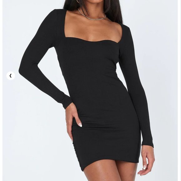 Princess Polly Dresses & Skirts - Princess Polly NOLAN MINI DRESS BLACK